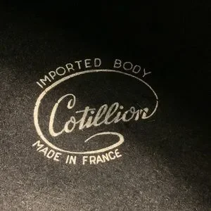 Cotillion in France | Accessories | Vintage Black Velvet Hat 